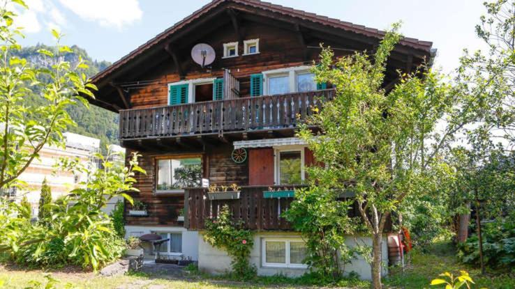 Diese Einfache Unterkunft- Bergheimat Ist Nur Fuer Backpacker- Rucksacktouristen Und Radfahrer - Huettenfeeling Im Backpackerhoues- Ganz Einfach - Ganz Unkompliziert - Ganz Relaxd Villa Linthal ภายนอก รูปภาพ